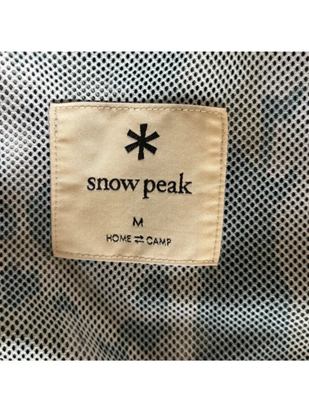 Snow Peak Printed Insect Shield Mesh Jacket Camo Ice Bug Repellent Parka M